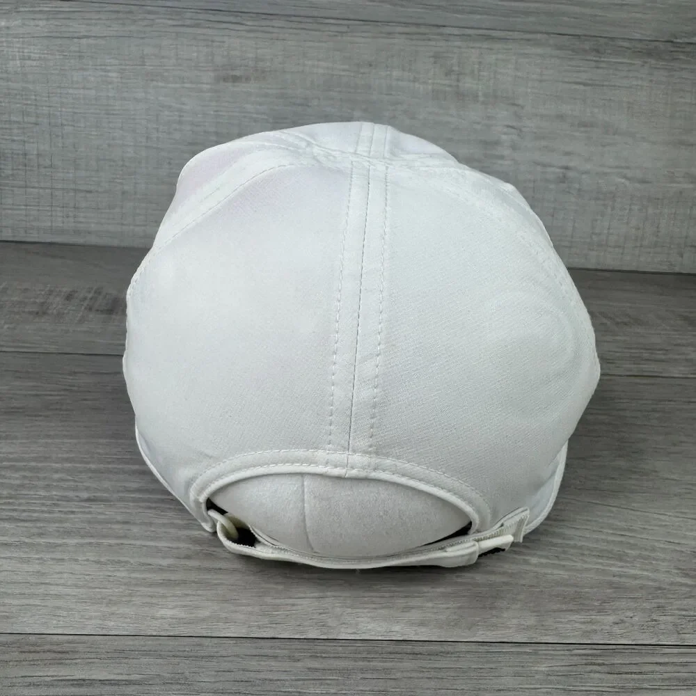 Adidas Aeroready Running Baseball Cap Unisex White Logo Adjustable Strapback Hat